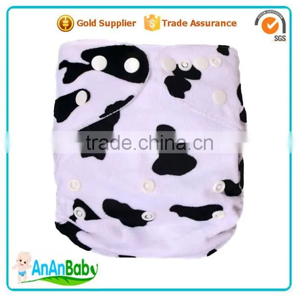 No Diaper Rash Reuseable Kids Diaper Ecological Cloth Nappies photo-5