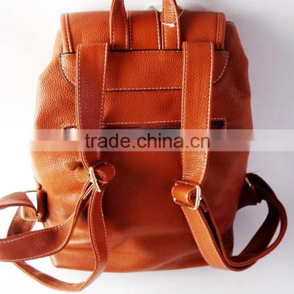 PU Leather Backpack And Fashionable Leather Bags For Girls photo-5