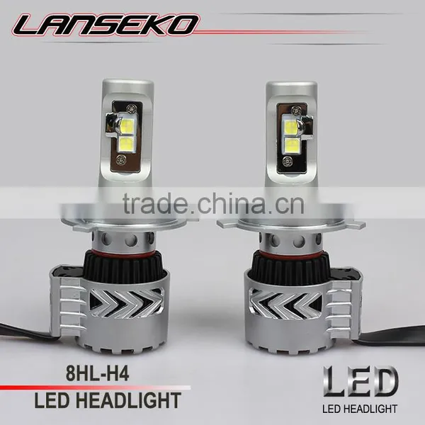 Long Lifespan Manufacture Direct h4 3000lm per Bulb Car Led C-ree Headlight
