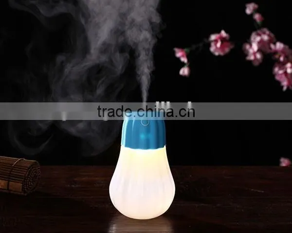Mini Pumpkin Humidifier LED Nightlight Household Warm Mist Humidifier Office Car Air Diffuser Mist Maker photo-4