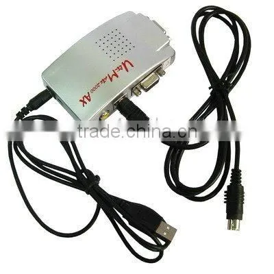Ultimate 2000 AX PC to TV (VGA to AV )Converter Box photo-2