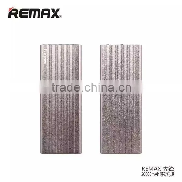Remax Dual USB Ports Power Bank For Mobile Phone Vanguard Series 20000mAh LED Light Battery Power Bank For Mobile Phone TB-0350 photo-5