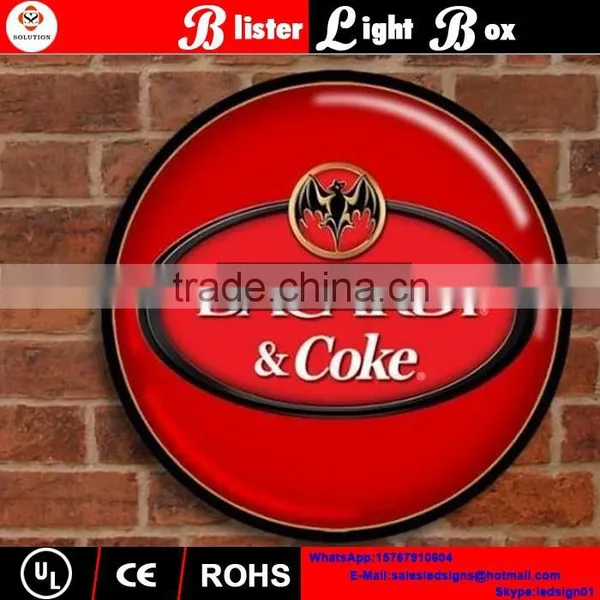 Custom Design Logo Plastic Advertising Beer Light Box Signs photo-4