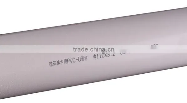 Hot Sale UPVC Drainage Pipe /sewage Pipe/PVC-U Drainage Pipe photo-4