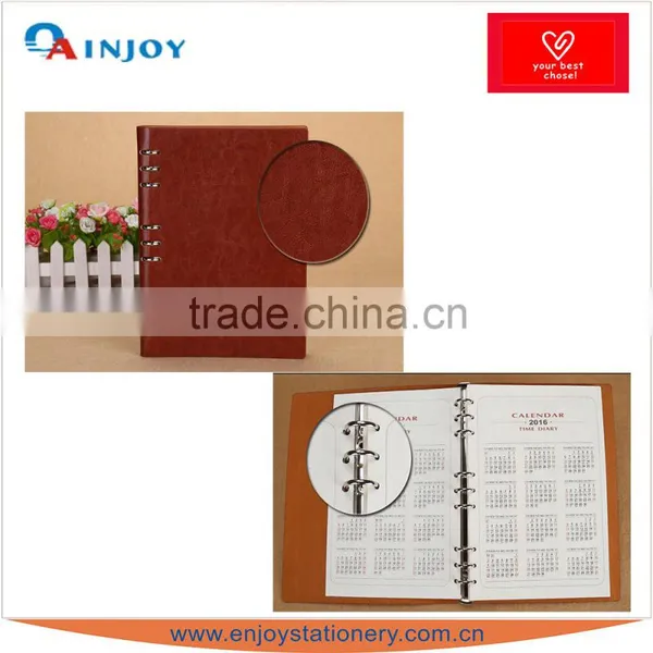 Cheap Good Quality Spiral Leather Cover Note Book With Filler Paper Quality Choice photo-3