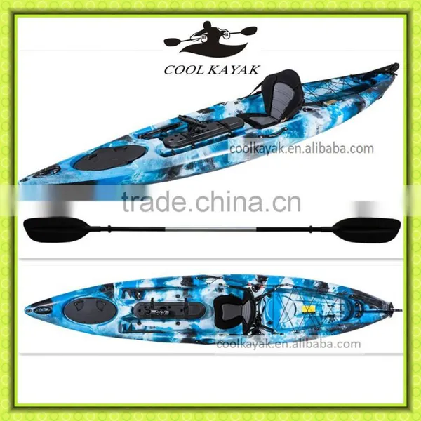 12ft LLDPE Hull Fishing Kayak With Pedals photo-3