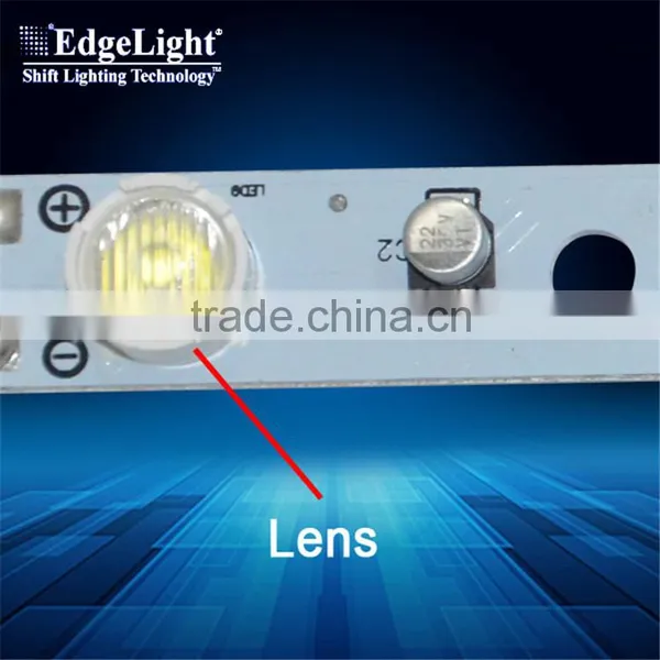 Edgelight High Power Strip Rigid 17mm PCB 470mm in Length 24V Backlight Led Light Strip Made in Shanghai OEM Factory photo-5