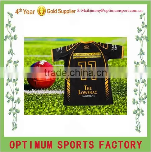 2016 Custom Club Men's Sublimation Rugby Jerseys Shirts photo-2