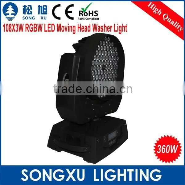 Led Disco Lighting 108x3w Led Wash Moving Head dj Head Lighting photo-2