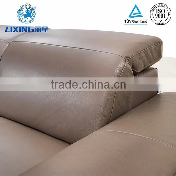 2016 Latest Design Top Grain Leather Sofa photo-6