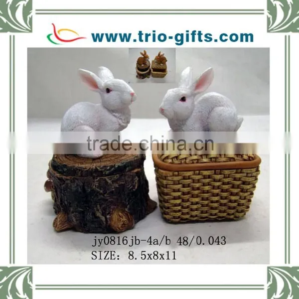 Jewelry Box With Rabbit Figurine on the Box, Box for Jewelry photo-2