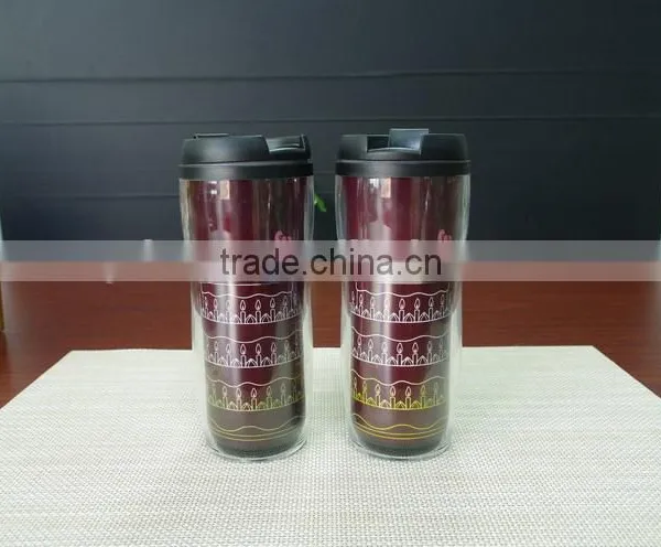 Popular Promotional Gift PP and PS Color Changing Magic Travel Tumbler photo-2