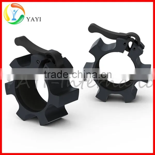Weight Lifting Olympic 2'' Heavy Metal Barbell Collar Quality Choice photo-5