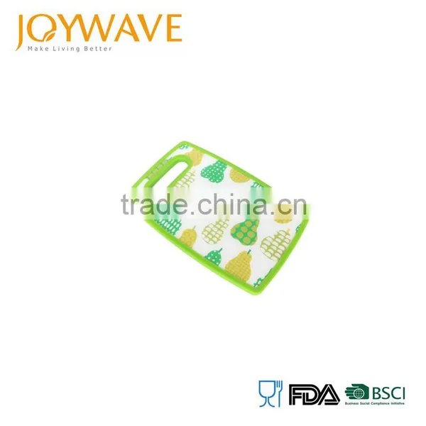 LFGB FDA SGS Certification Cutting Board Deco Non Slip Cutting Board Set Plastic Chopping Board