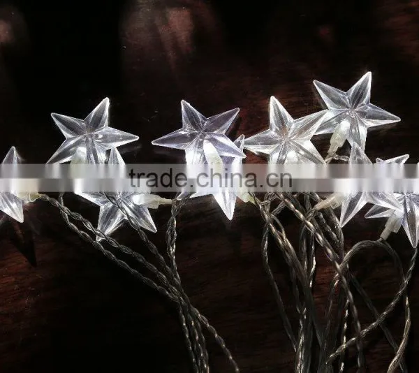Xmas 10LED Star Light Chain