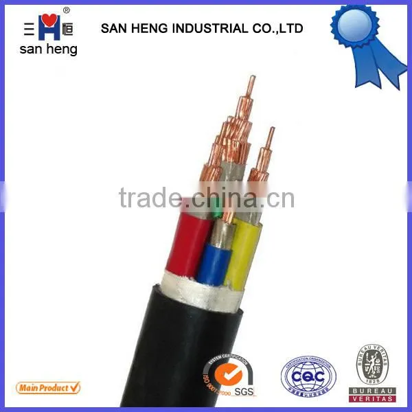 0.6/1kv XLPE Insulated PVC Coated Copper or Aluminum Cable 3*4+2*2.5mm2 photo-4