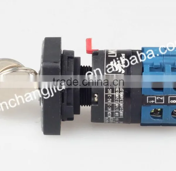 LW26S-10 CE Certificate Change Over Key Switch photo-3
