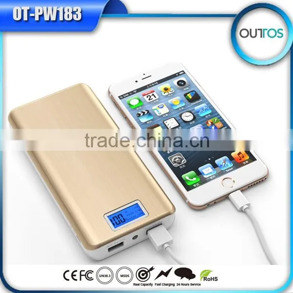High Capacity 16000mah Power Bank With LCD Digital Display Screen photo-6