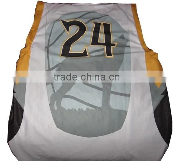 Custom Made Basketball Uniform With Own Logo and Rope photo-3