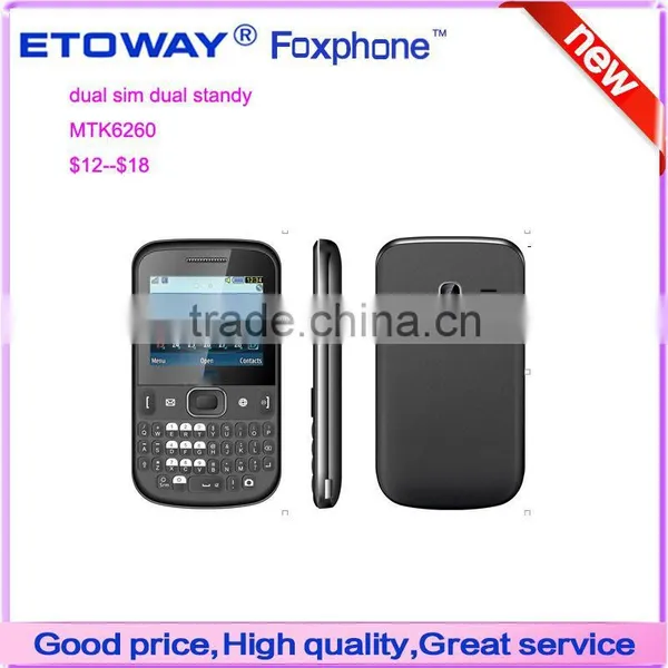 Qwerty Keyboard Bar Phone With Dual Sim