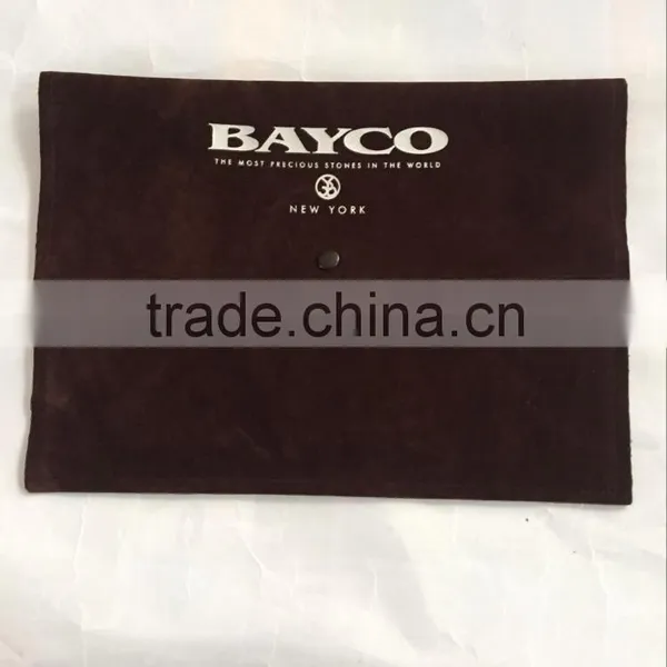 Custom Logo Packaging Case Velvet Jewelry Gift Bag With Flap Quality Choice Most Popular photo-3