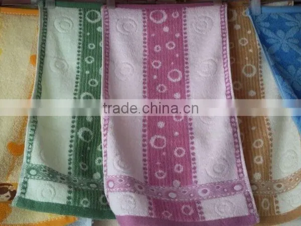 Yarn Dyed Colorful Printing 21S Cotton Towels photo-4