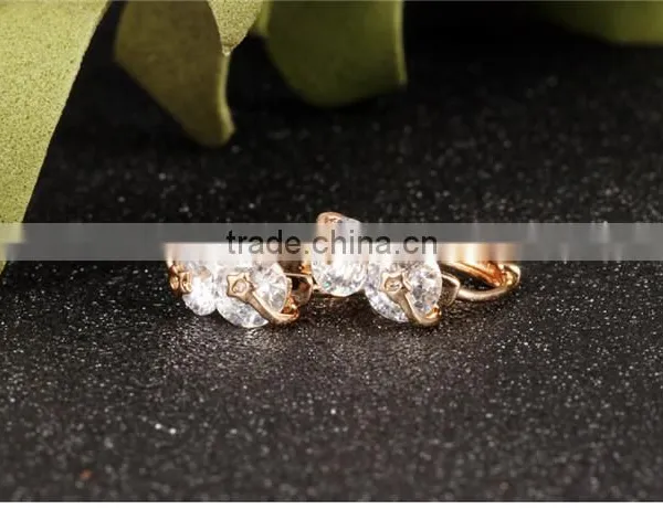 Copper cz Zircon Fashionable Trend Earring 2016 photo-5