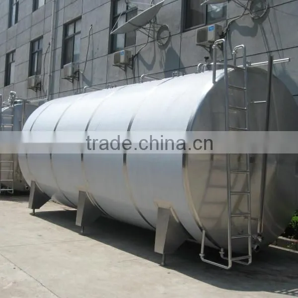 20T Horizontal Type Stainless Steel Milk Storage Tank With Insulation photo-4