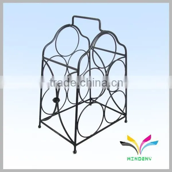 Factory Supplier High Capacity 12 Holders Durable Metal Beer Can Display Stand photo-4