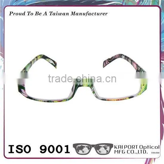 Gorgeous Colored Pattern Plastic Glasses photo-2