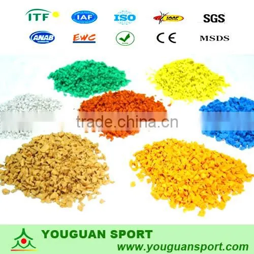 Safety Playground Floor Materials Rubber Granules photo-5
