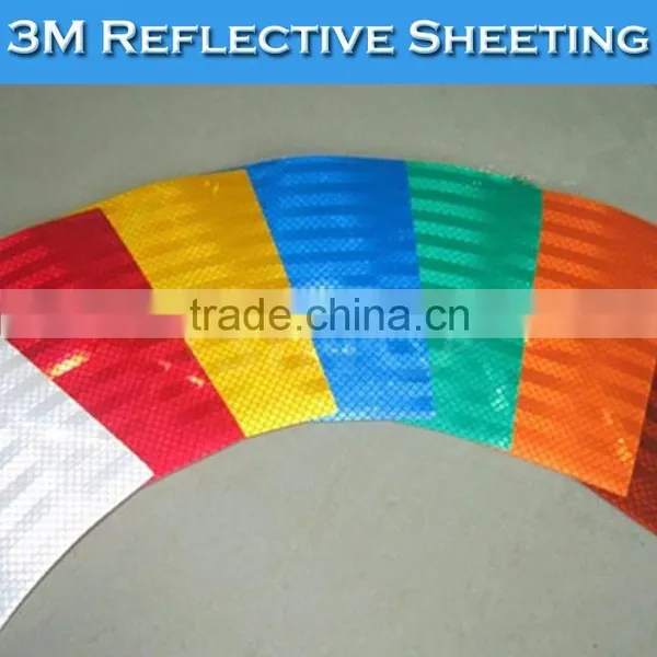 SINO CAR STICKERS 1.22x45.7m 4* 150FT 3M Diamond 3m Reflective Sheets Quality Choice photo-3