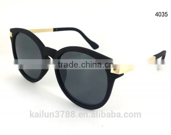 Square With Metal Half Frame Mirror Lens Glasses photo-3