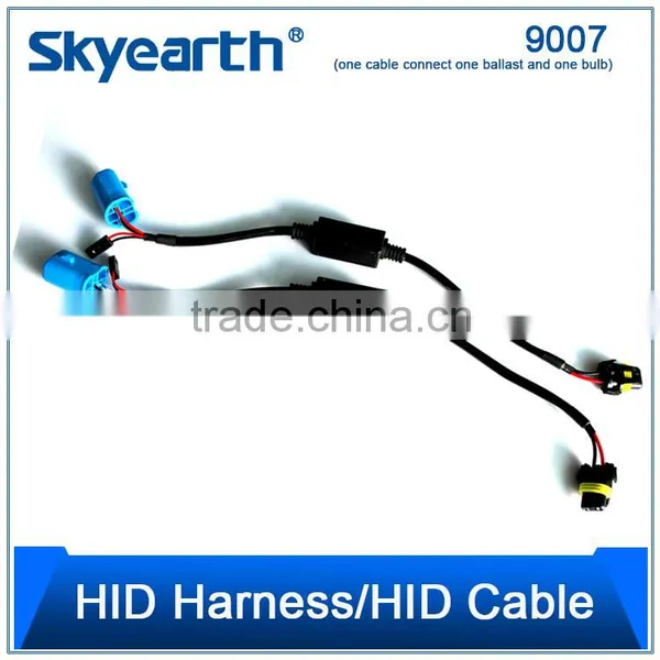 9004/9007 Resistor+capacitor Cable,HID Xenon Relay Cable,hid Wiring Harness Cable