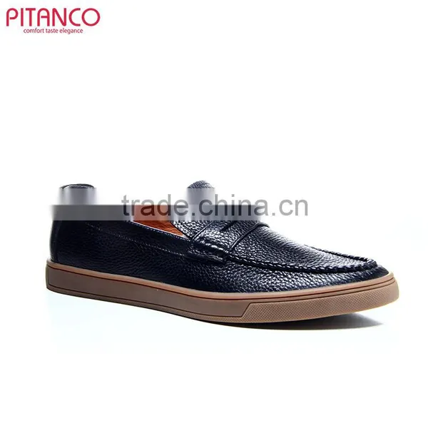 Latest Design Genuine Leather Mens Casual Leather Shoes photo-2
