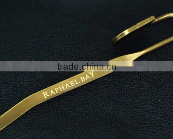 Promotion Custom Metal Antique Brass Bookmarks With Logo photo-2