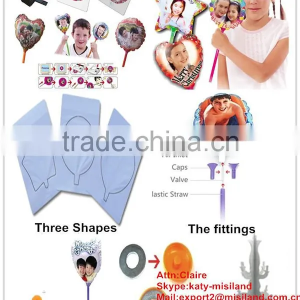 DIY Inkjet Printable Photo Balloon With Heart, Star, Round Shape ( Make by Hand ) photo-5