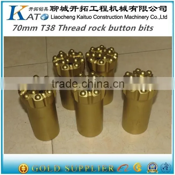 KT R32 T38 T45 Tungsten Carbide Button Bits for Rock Drilling photo-5