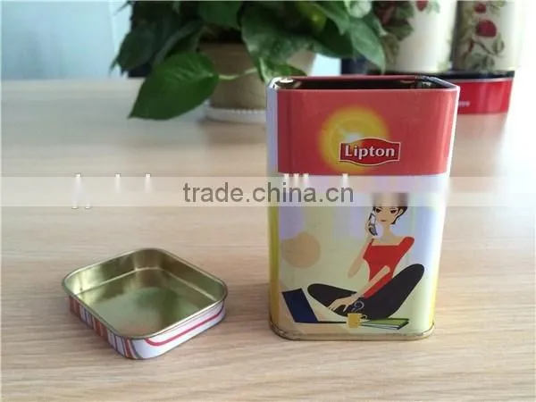First Grade & Mold Existing Small Tea Tin Box