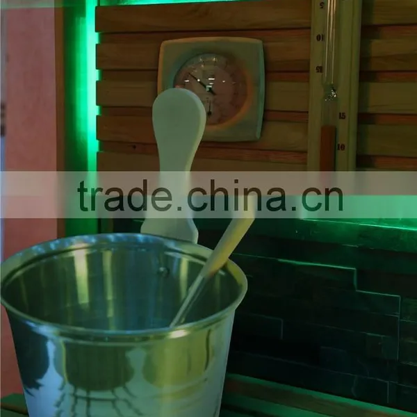 Luxurious Sauna Room With Colorful Light photo-2