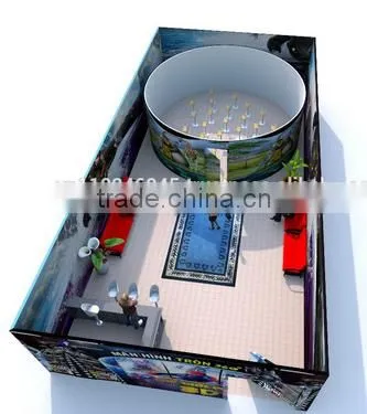 8D Cinema 360 Degrees Screen With 25 Effects