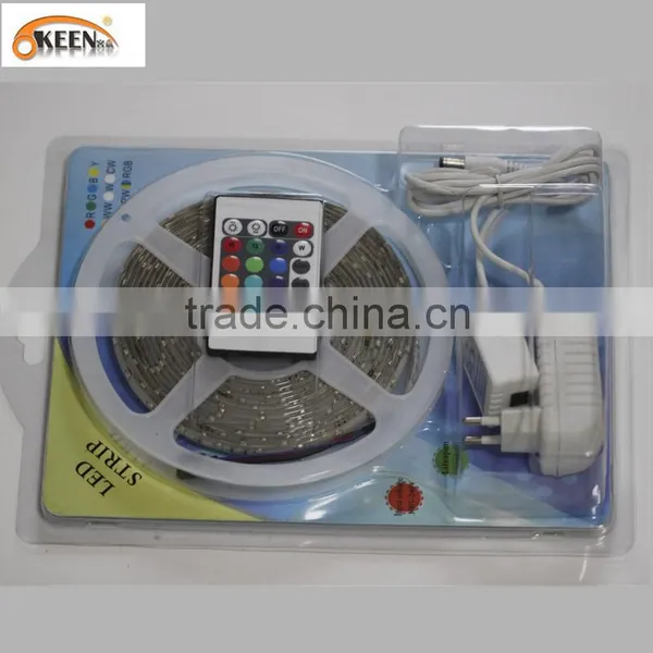Rgb Self Adhesive CE ROHS Led Strip 3528 300smd 4.8 Watt per Meter Grow Light Kit 12v Waterproof IP65 for Decoration photo-6