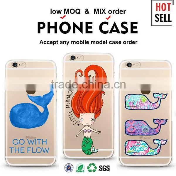 Wholesale Custom Printing Mobile Phone Case for Iphone 6 Case 4.7 and 5.5 Inch Back Cover Case for Samsung Galaxy s6 s7 j7 Case