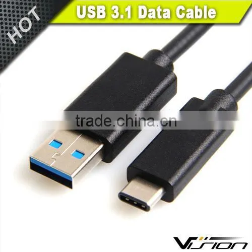 Vision 2016 New Product USB 3.1 Data Cable With Type-C Connector