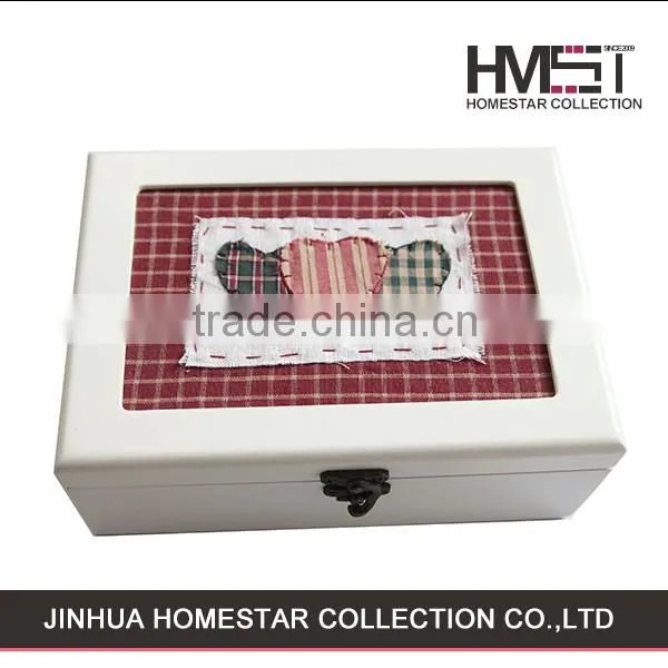 HOMEIDEA MDF wood jewelry box
