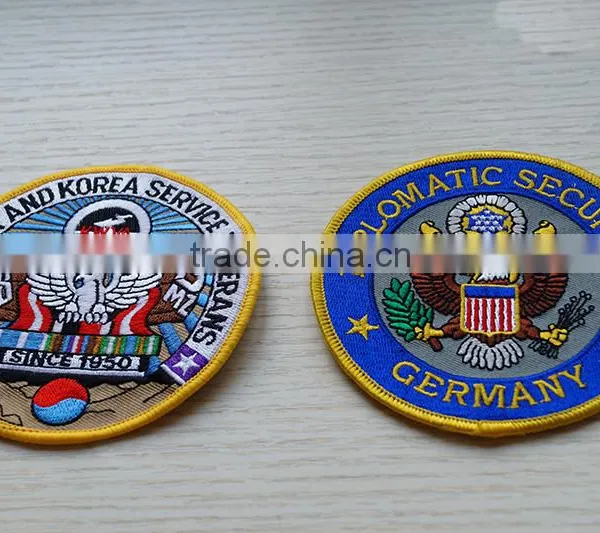 Handwork embroidery designs patches for clothing with embroidery threads