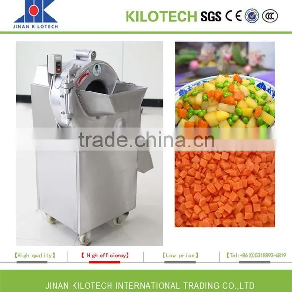 Electricity Power Source Multifuncational Vegetable Cube Cutting Machine photo-2