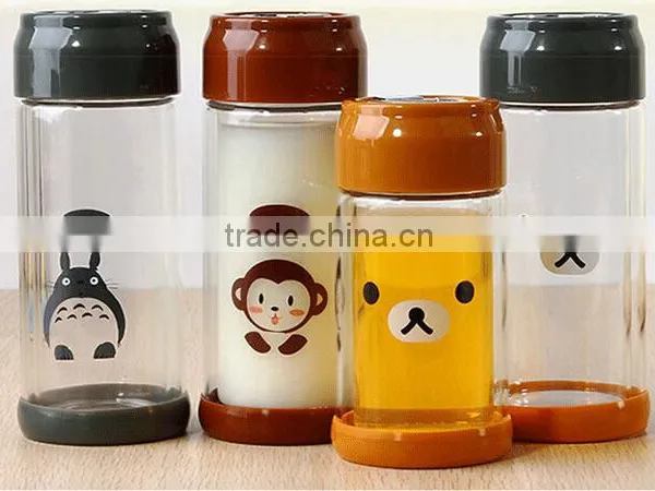 Chinese Suppliers High Quality Double Wall Glass Water Bottle for Sale photo-5