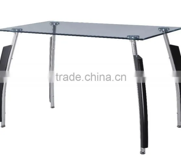 1+4 Wooden&glass Material Dining Table Set photo-2