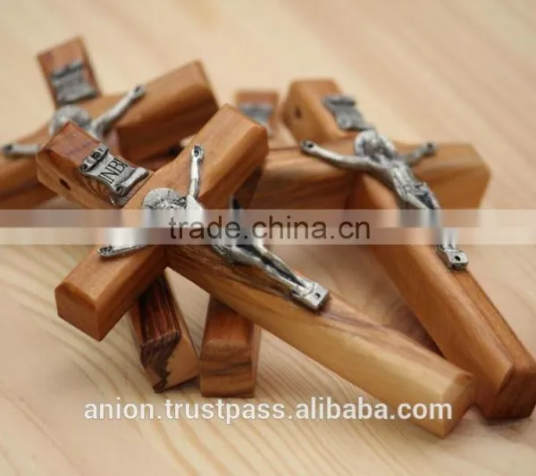 Olive Wood Small Orthodox Crucifixes photo-6